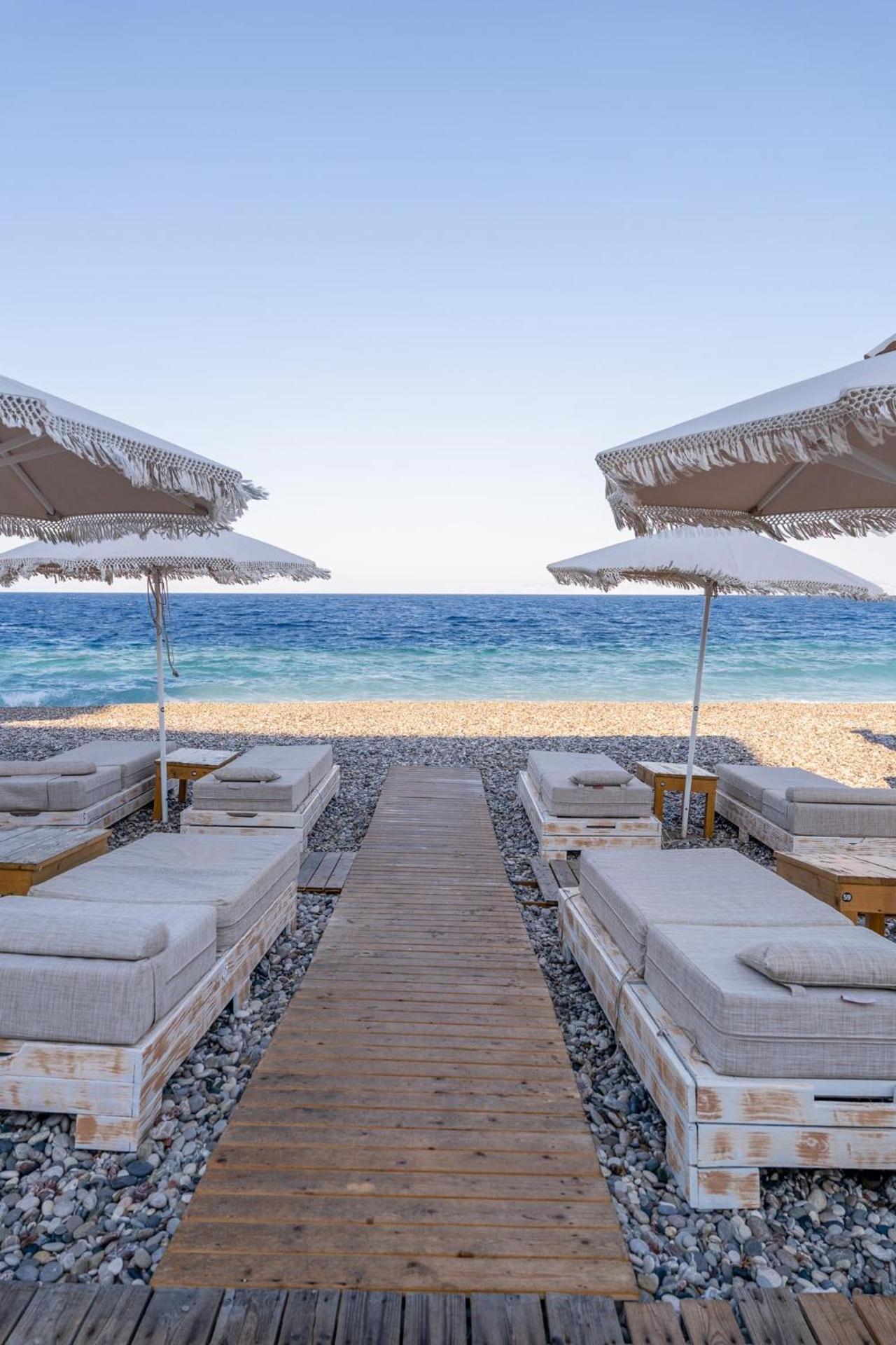 Island Sea Side Hotel - Adults Only Родос Экстерьер фото