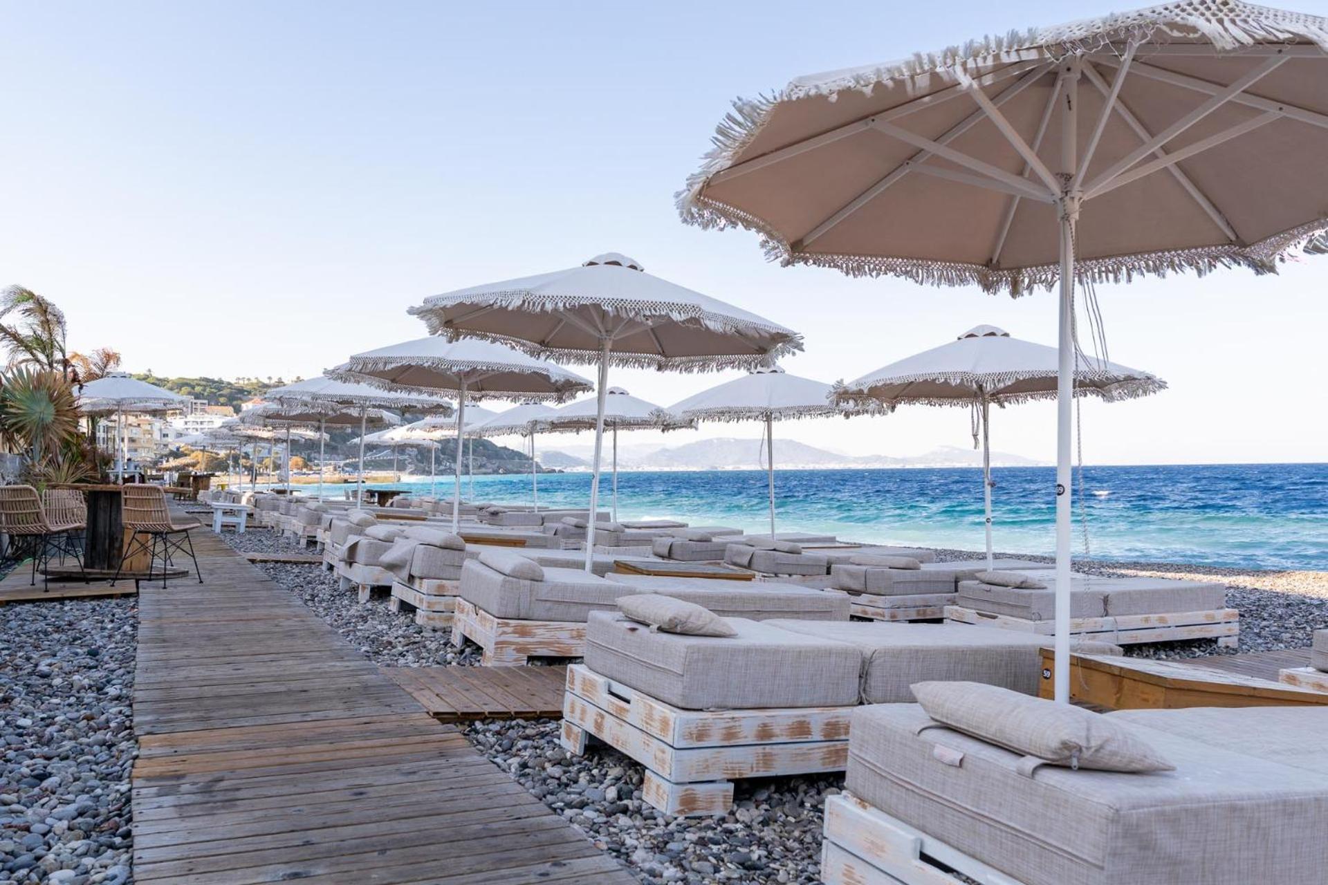 Island Sea Side Hotel - Adults Only Родос Экстерьер фото
